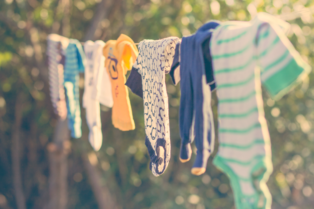 7 Συμβουλές για να Κρατάτε τα ρούχα του Μωρού σας Καθαρά
