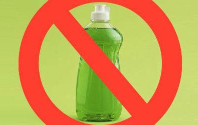 5 Μέρη του σπιτιού σας που απαγορεύεται να χρησιμοποιήσετε απορρυπαντικό πιάτων